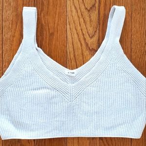 4/$25 GARAGE Loose-Fit Knit Crop Top - Size S